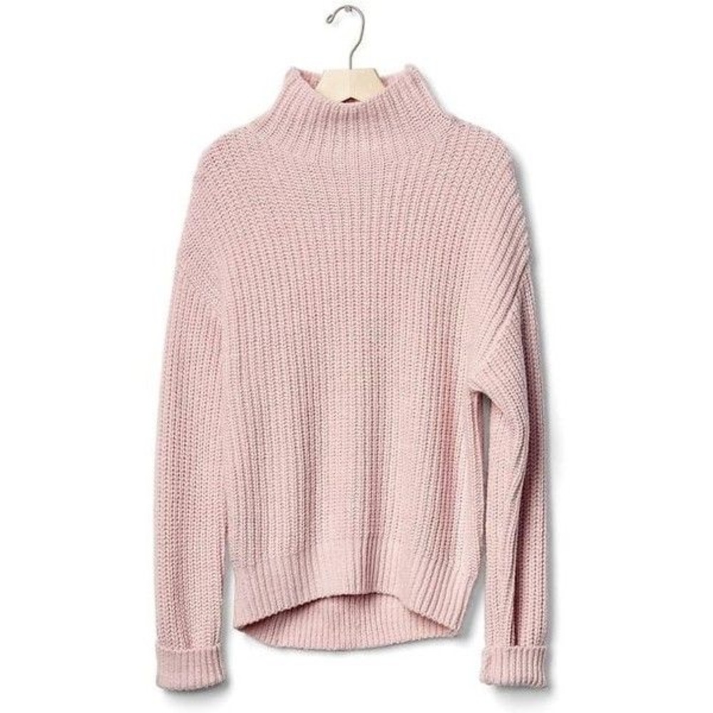 GAP Pink Funnel Neck Sweater